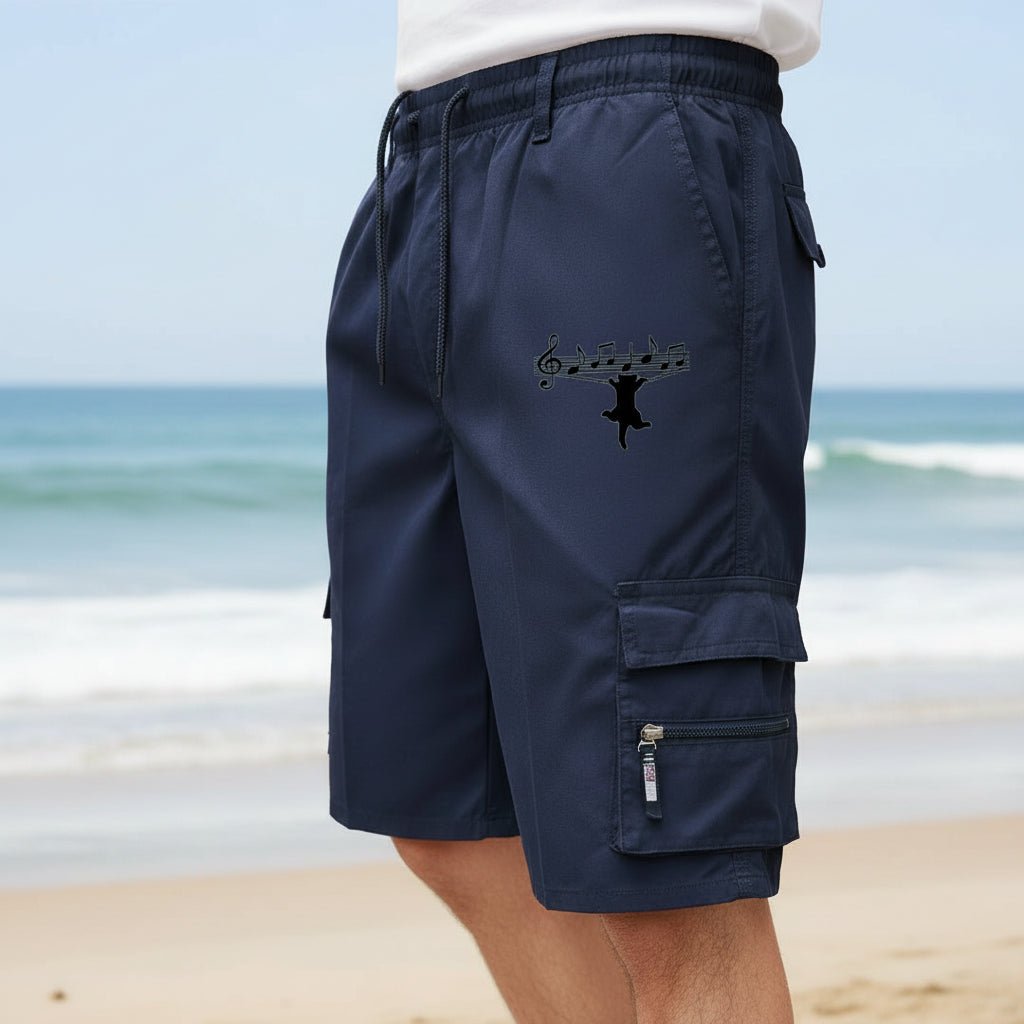 Short d'été pour hommes avec poches utilitaires 2