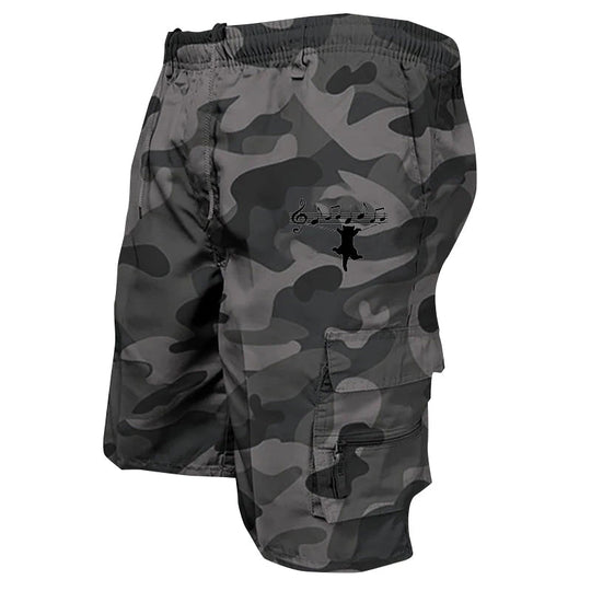 Short d'été pour hommes avec poches utilitaires 4