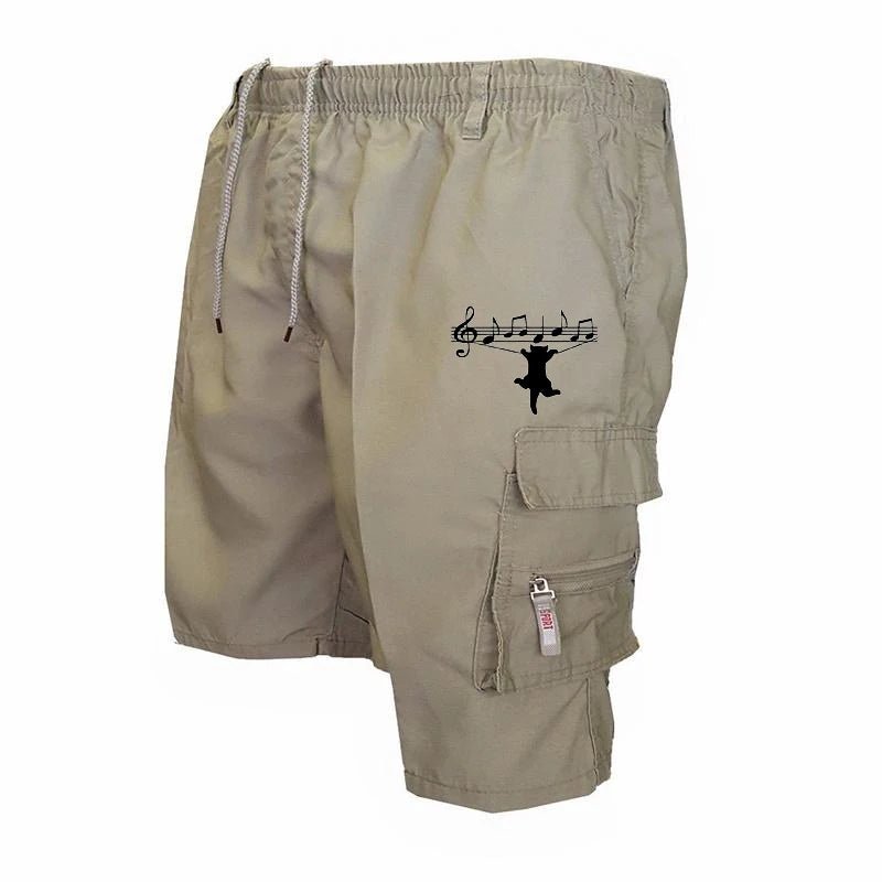 Short d'été pour hommes avec poches utilitaires 5
