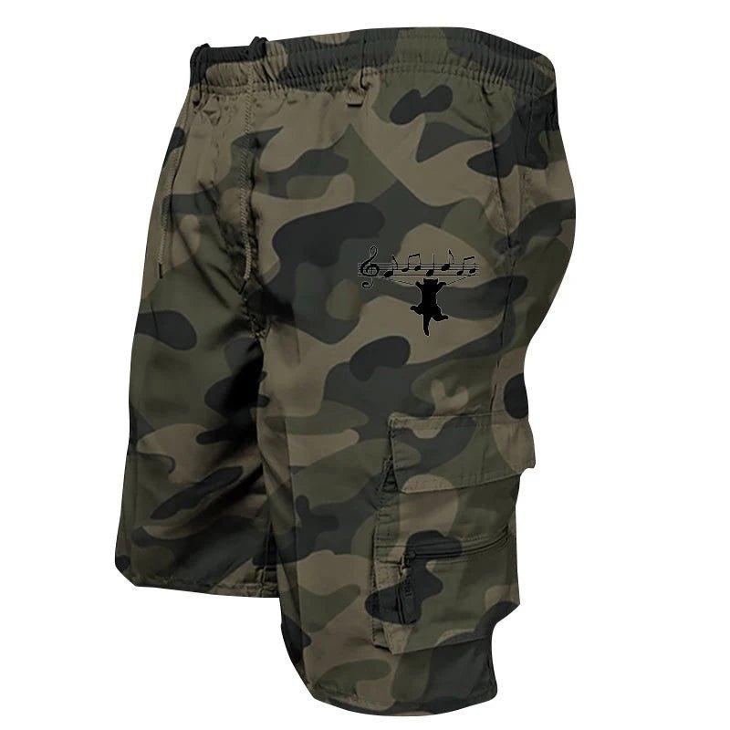 Short d'été pour hommes avec poches utilitaires 6