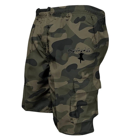Short d'été pour hommes avec poches utilitaires 6