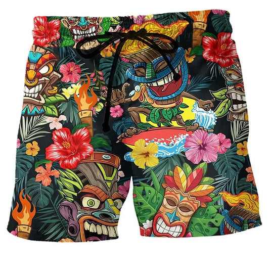 Short de Bain pour Hommes Design Graffiti 2