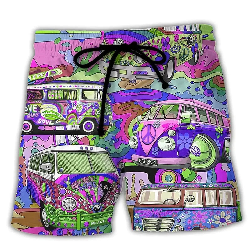 Short de Bain pour Hommes Design Graffiti 4