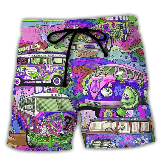 Short de Bain pour Hommes Design Graffiti 4