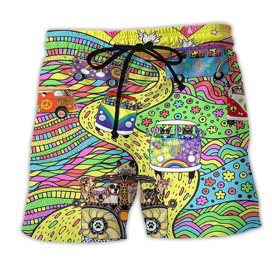 Short de Bain pour Hommes Design Graffiti 6