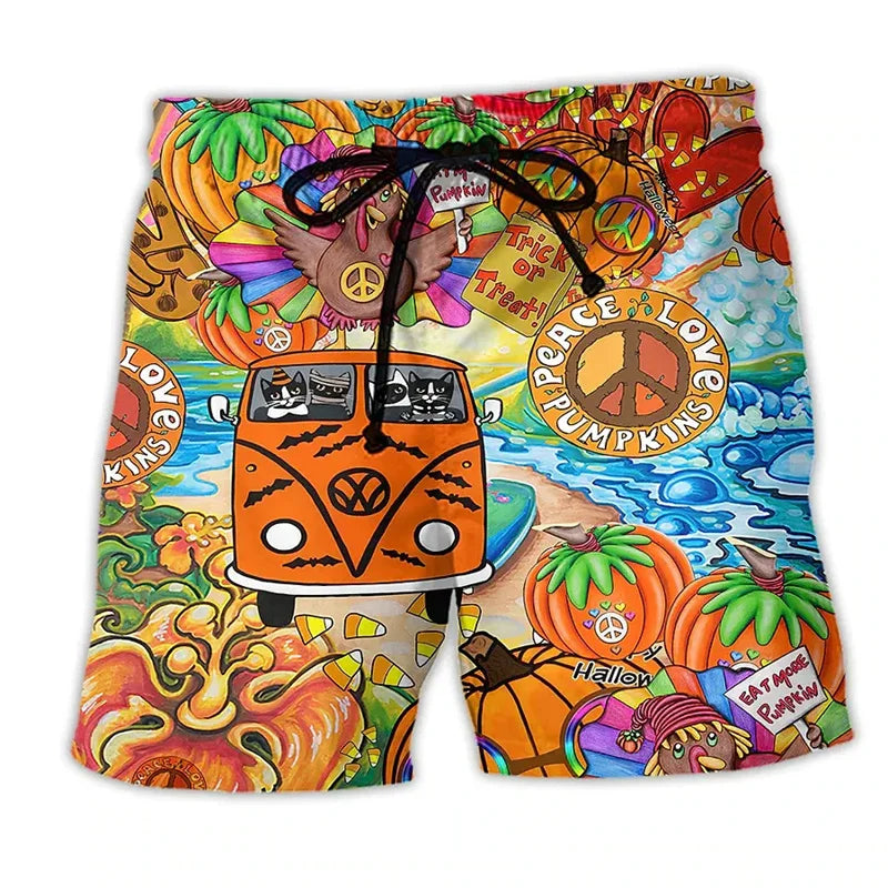 Short de Bain pour Hommes Design Graffiti 7