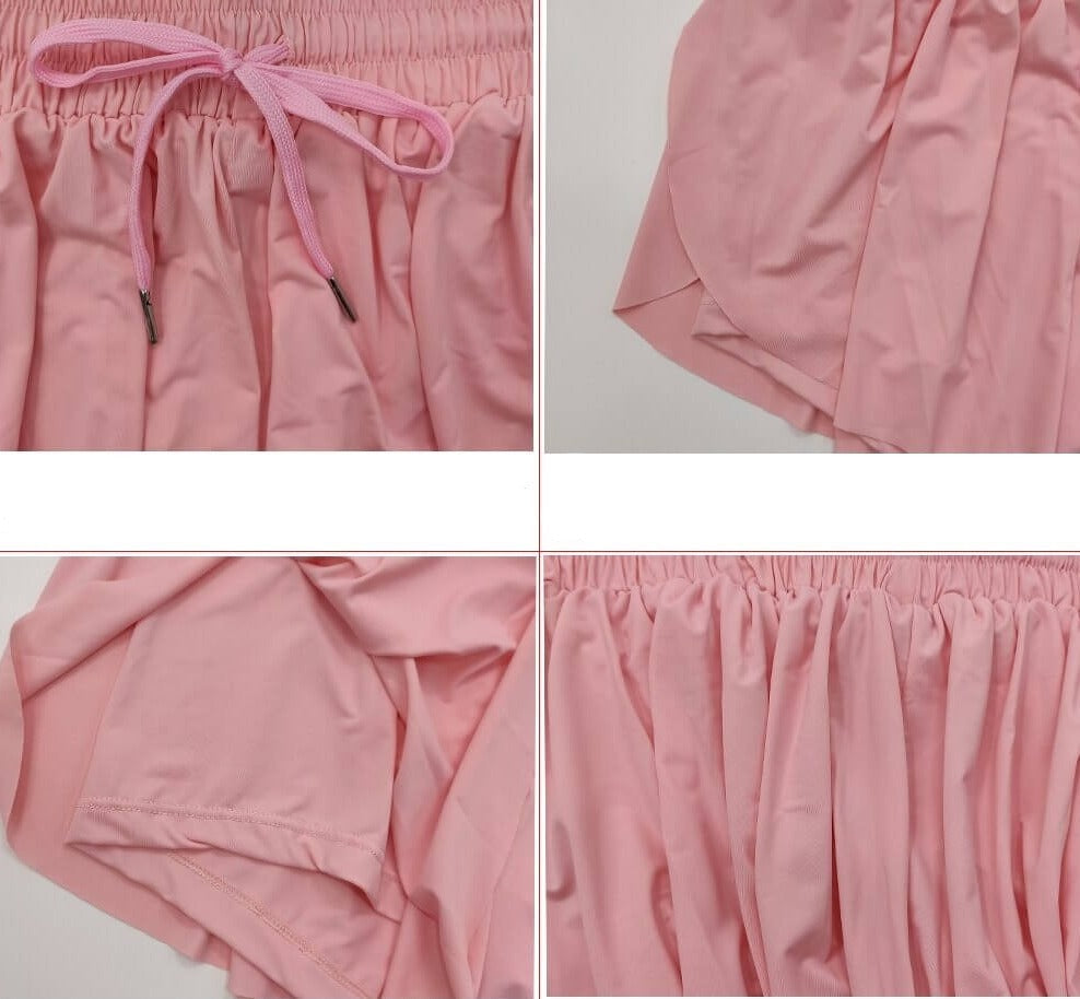 Short de Sport Femme 2 en 1 Tendance pour Entraînement et Activités Sportives 4