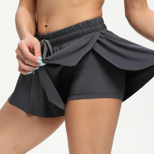 Short de Sport Femme 2 en 1 Tendance pour Entraînement et Activités Sportives 7