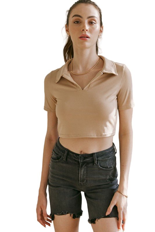 Shorts Femme Bermuda Taille Haute Coton Polyester Casual 0