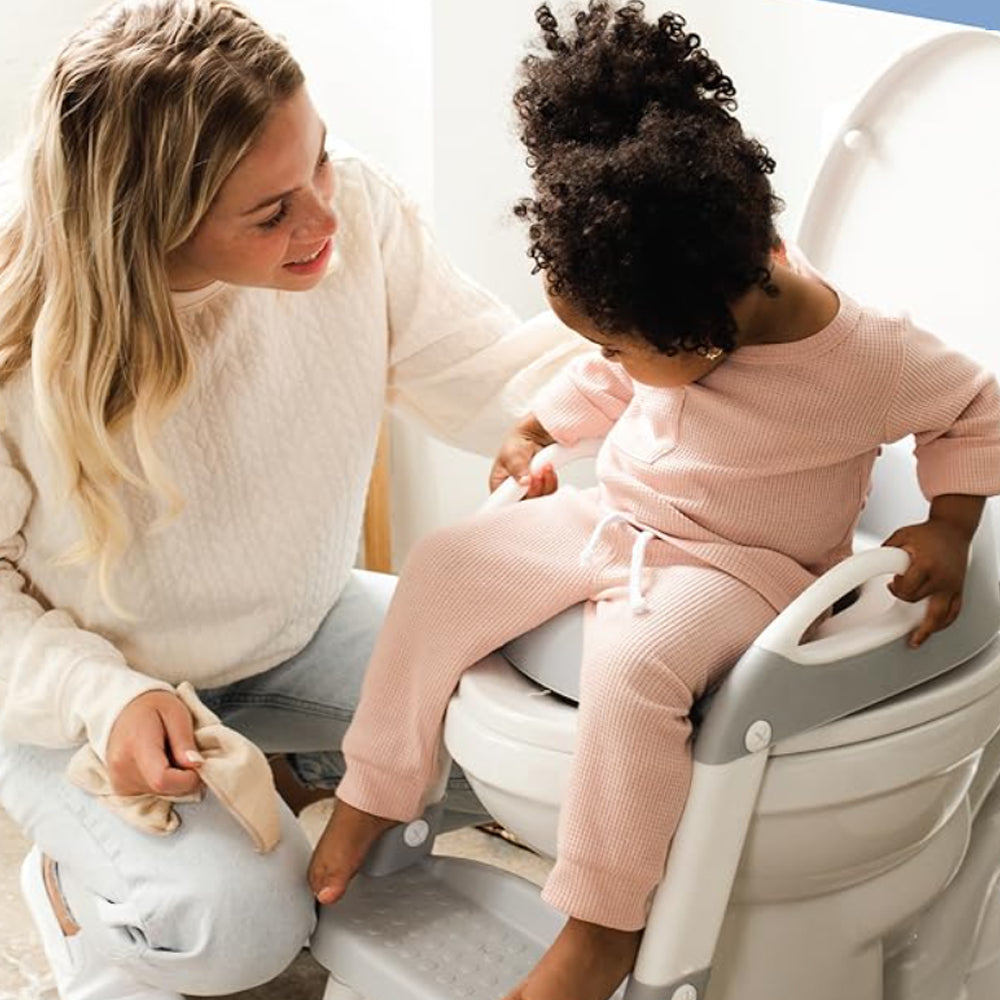 Siège de Toilette pour Enfants avec Échelle Pratique 2