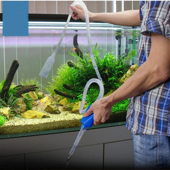 Siphon d'Aquarium Semi-Automatique pour Nettoyage 1