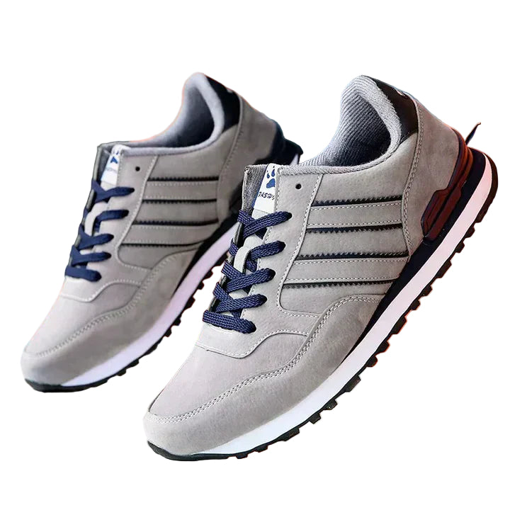 Sneakers Pour Hommes en Cuir Design Classique Confortable 0