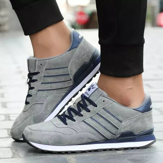 Sneakers Pour Hommes en Cuir Design Classique Confortable 5