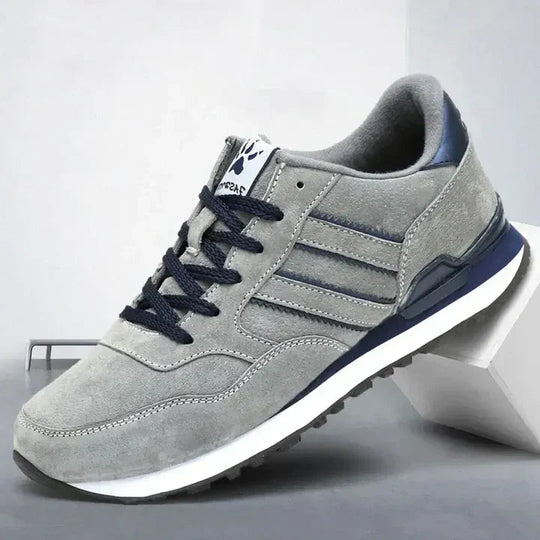 Sneakers Pour Hommes en Cuir Design Classique Confortable 6