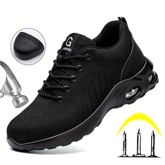 Sneakers de sécurité pour hommes - Style sportif en mesh respirant 0