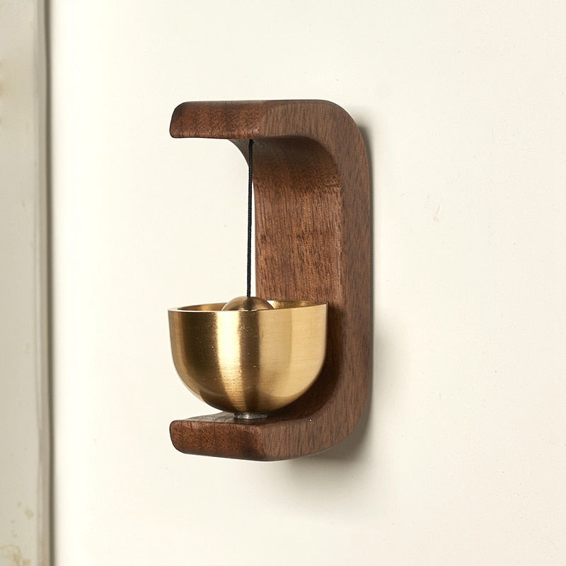 Sonnette de porte en bois créative Forest Song 1
