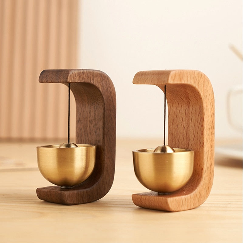 Sonnette de porte en bois créative Forest Song 4