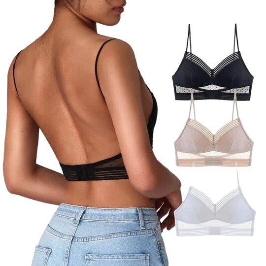Soutien-gorge sans fil à dentelle pour femme 0