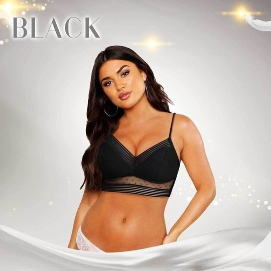 Soutien-gorge sans fil à dentelle pour femme 3