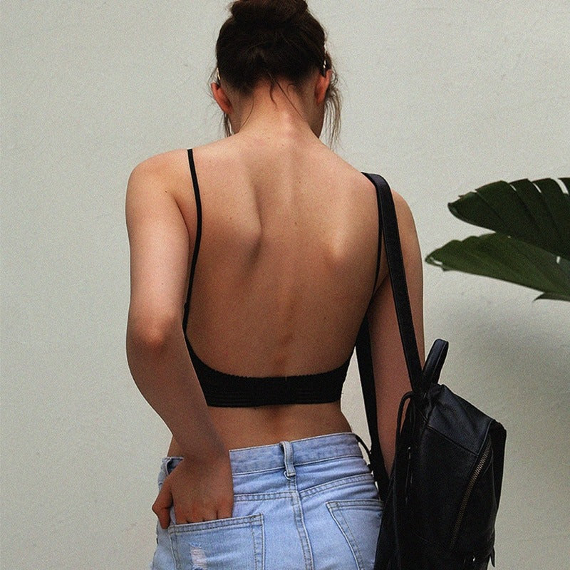Soutien-gorge sans fil à dentelle pour femme 5