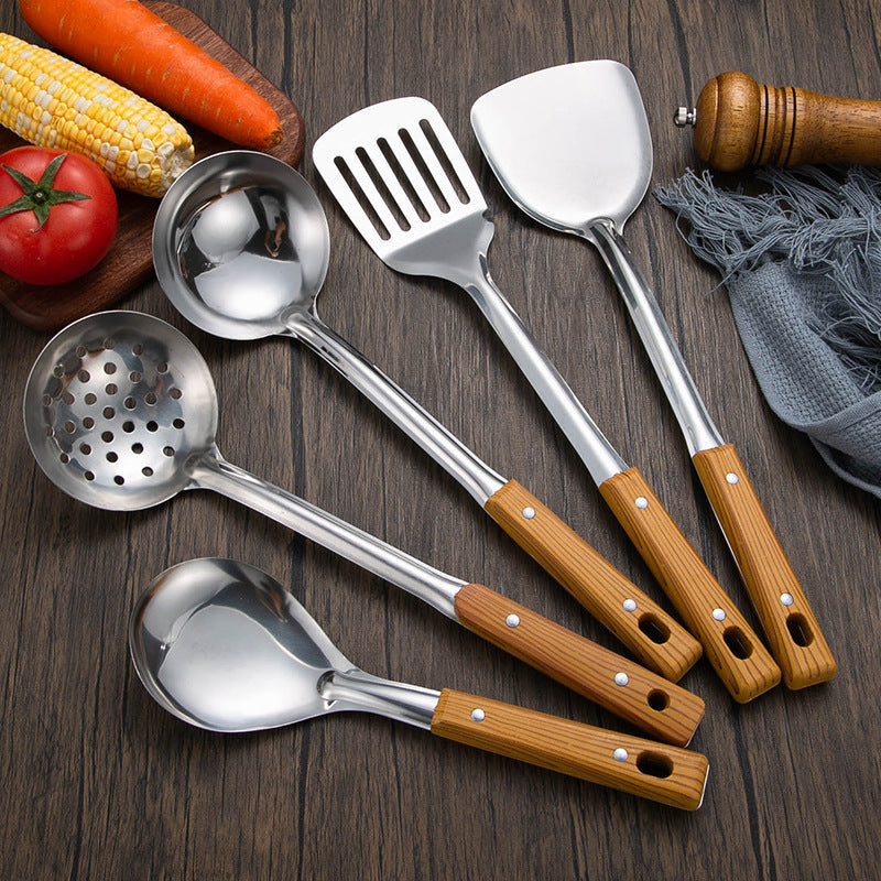 Spatule Cuisine Fendue Ergonomique Pour Retournement Précis Des Aliments 2