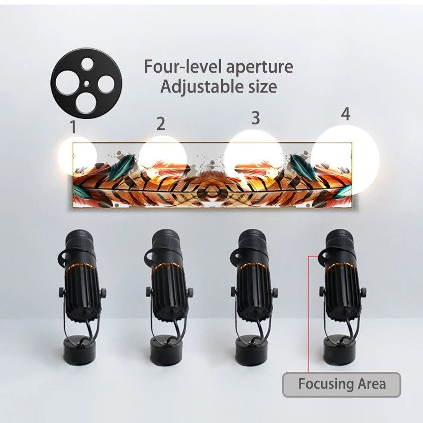 Spot LED Orientable Moderne pour Éclairages Intérieurs 2