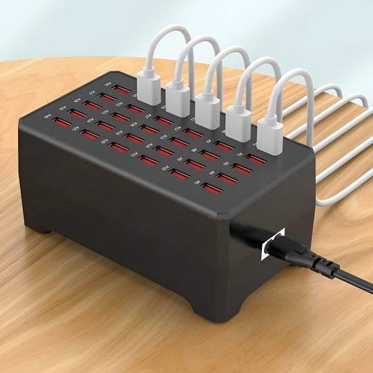 Station de Charge USB Multiports 30 Ports 150W 4