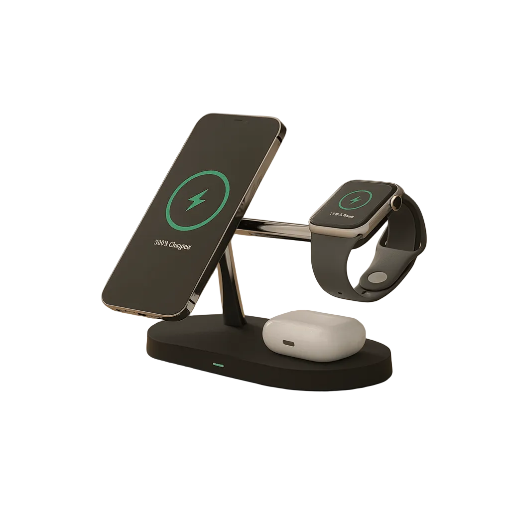 Station de Recharge 3-en-1 MagSafe pour iPhone, Watch et AirPods 0
