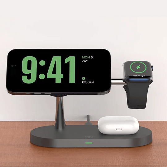 Station de Recharge 3-en-1 MagSafe pour iPhone, Watch et AirPods 1