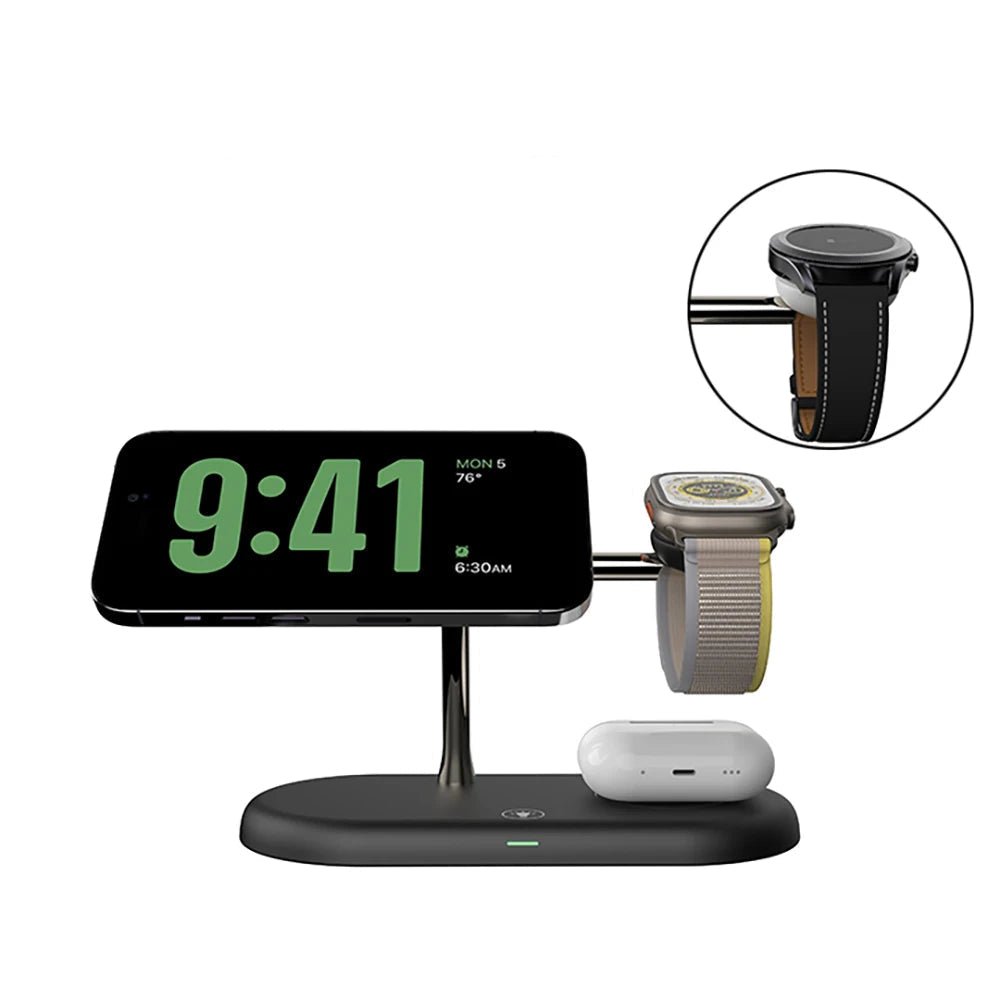 Station de Recharge 3-en-1 MagSafe pour iPhone, Watch et AirPods 12