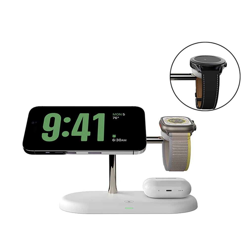 Station de Recharge 3-en-1 MagSafe pour iPhone, Watch et AirPods 13