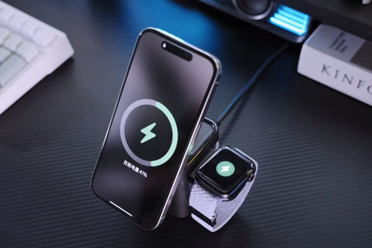 Station de Recharge 3-en-1 Pour Smartphone, Montre Intelligente et Écouteurs 7