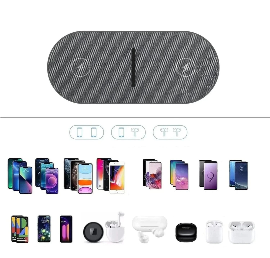 Station de Recharge Sans Fil 40 W Ultra-Rapide Compacte 6
