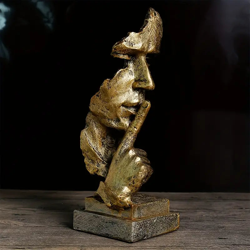 Statue Décoration Abstraite Visage Stylisé Moderne 2