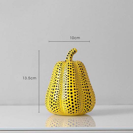 Statue Décoration Citrouille Moderne Design Inspiré de Yayoi Kusama 7