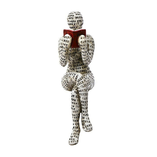 Statue Décoration Femme Lisante Livresque Design Déco 0