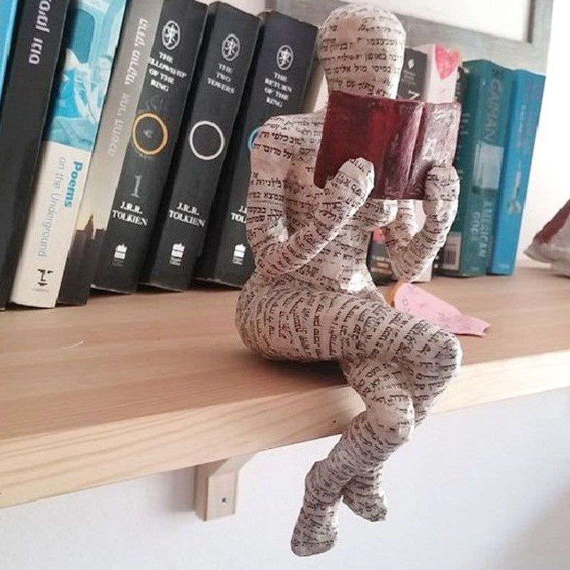 Statue Décoration Femme Lisante Livresque Design Déco 2