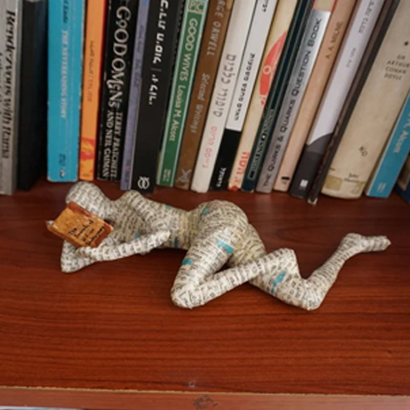 Statue Décoration Femme Lisante Livresque Design Déco 8