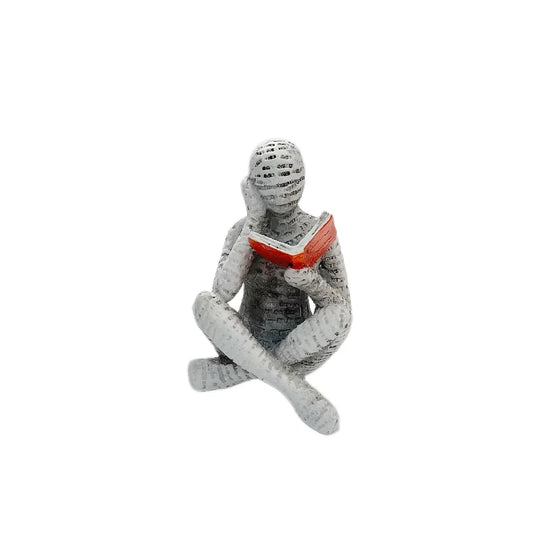 Statue Décorative Femme Penseuse Moderne 7