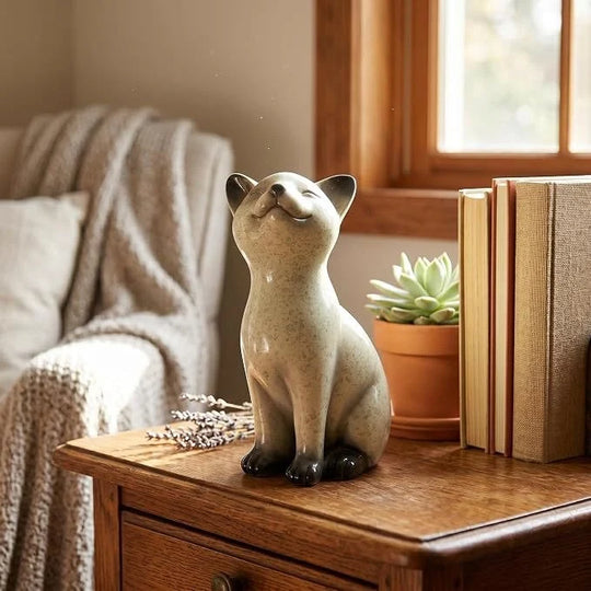 Statue de Chat Décorative pour Intérieur 1