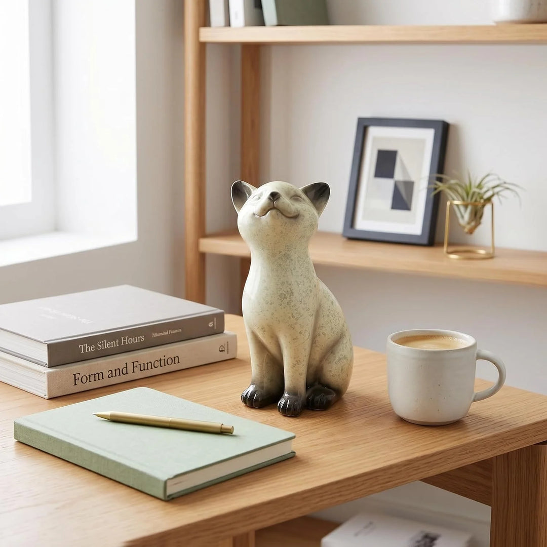 Statue de Chat Décorative pour Intérieur 2