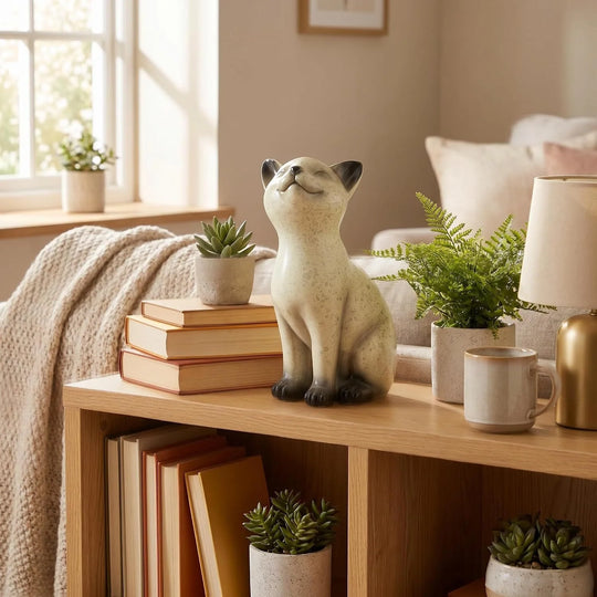 Statue de Chat Décorative pour Intérieur 4