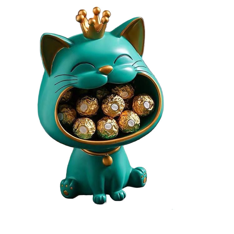 Statue de Chat Porte-Bonheur Maneki Neko 0