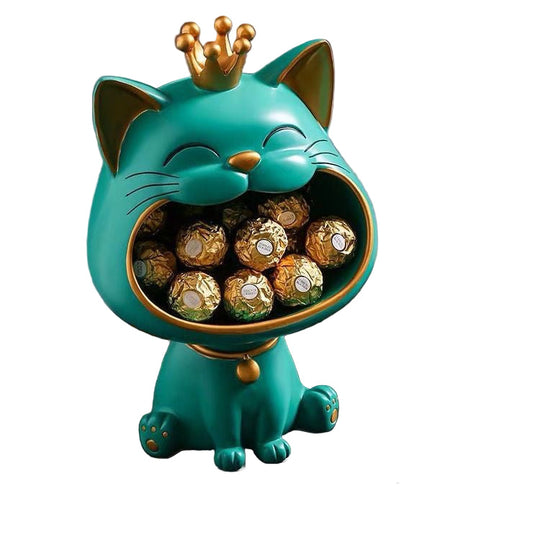 Statue de Chat Porte-Bonheur Maneki Neko 0