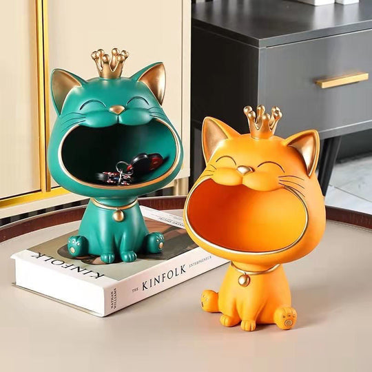 Statue de Chat Porte-Bonheur Maneki Neko 2