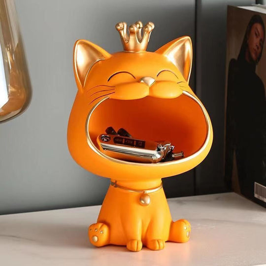 Statue de Chat Porte-Bonheur Maneki Neko 4