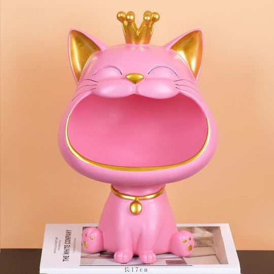 Statue de Chat Porte-Bonheur Maneki Neko 5
