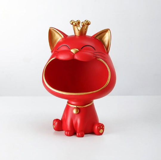 Statue de Chat Porte-Bonheur Maneki Neko 6