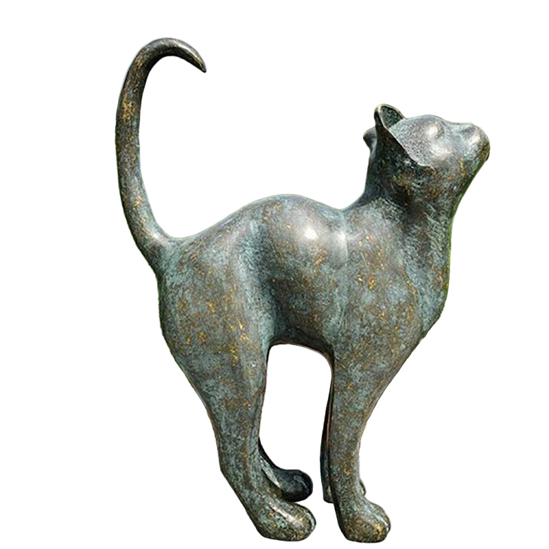 Statue de Chat de Jardin Décorative 1
