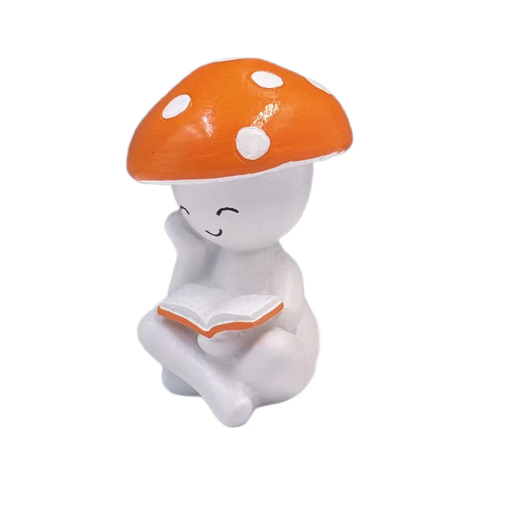 Statuette Déco Champignon Ludique pour Jardin et Intérieur 5